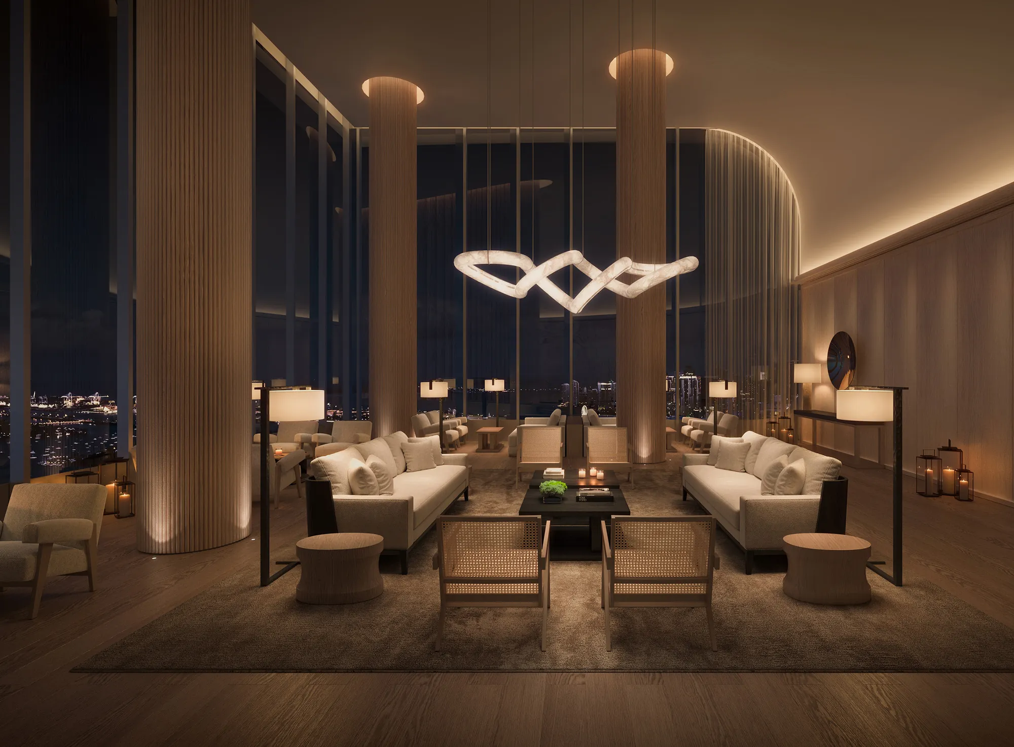 Eighth-floor lounge