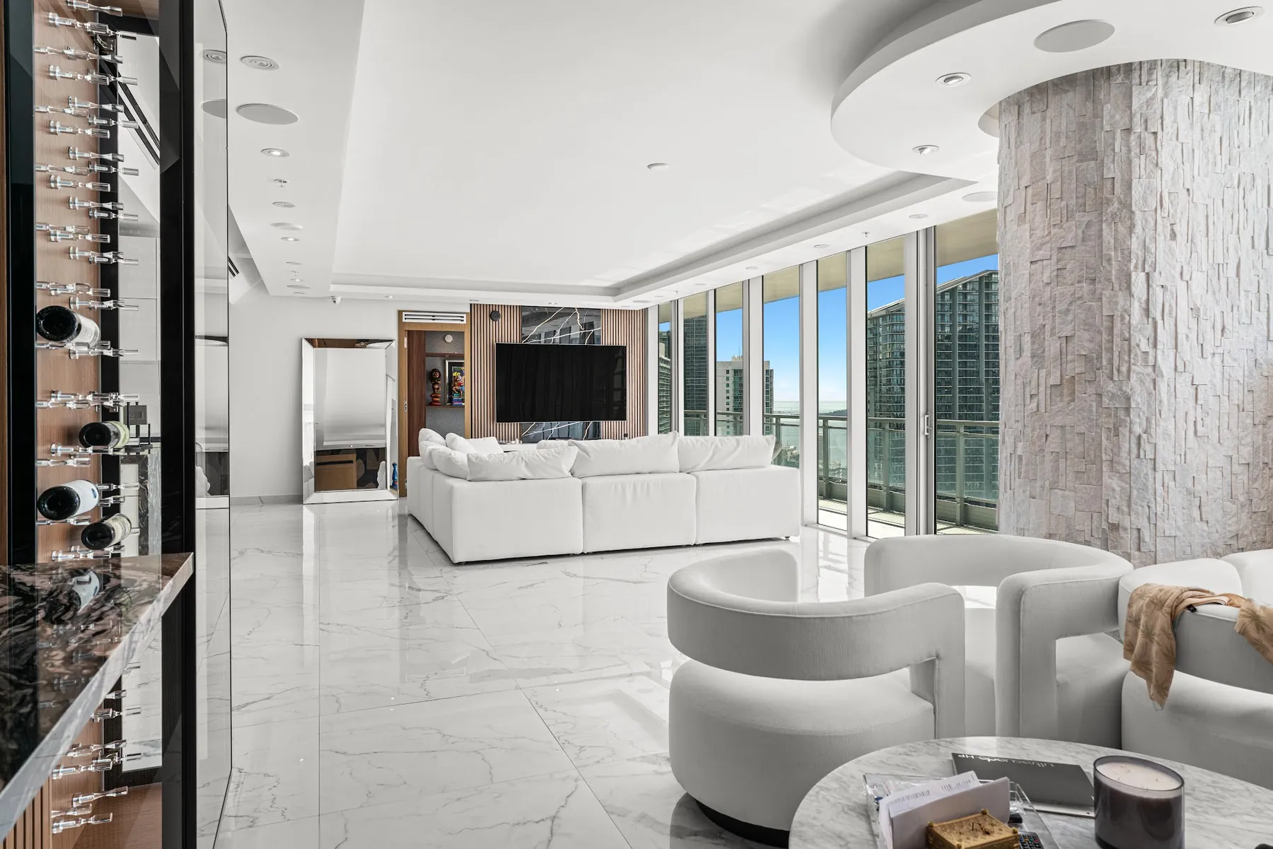 Sitting and living areas