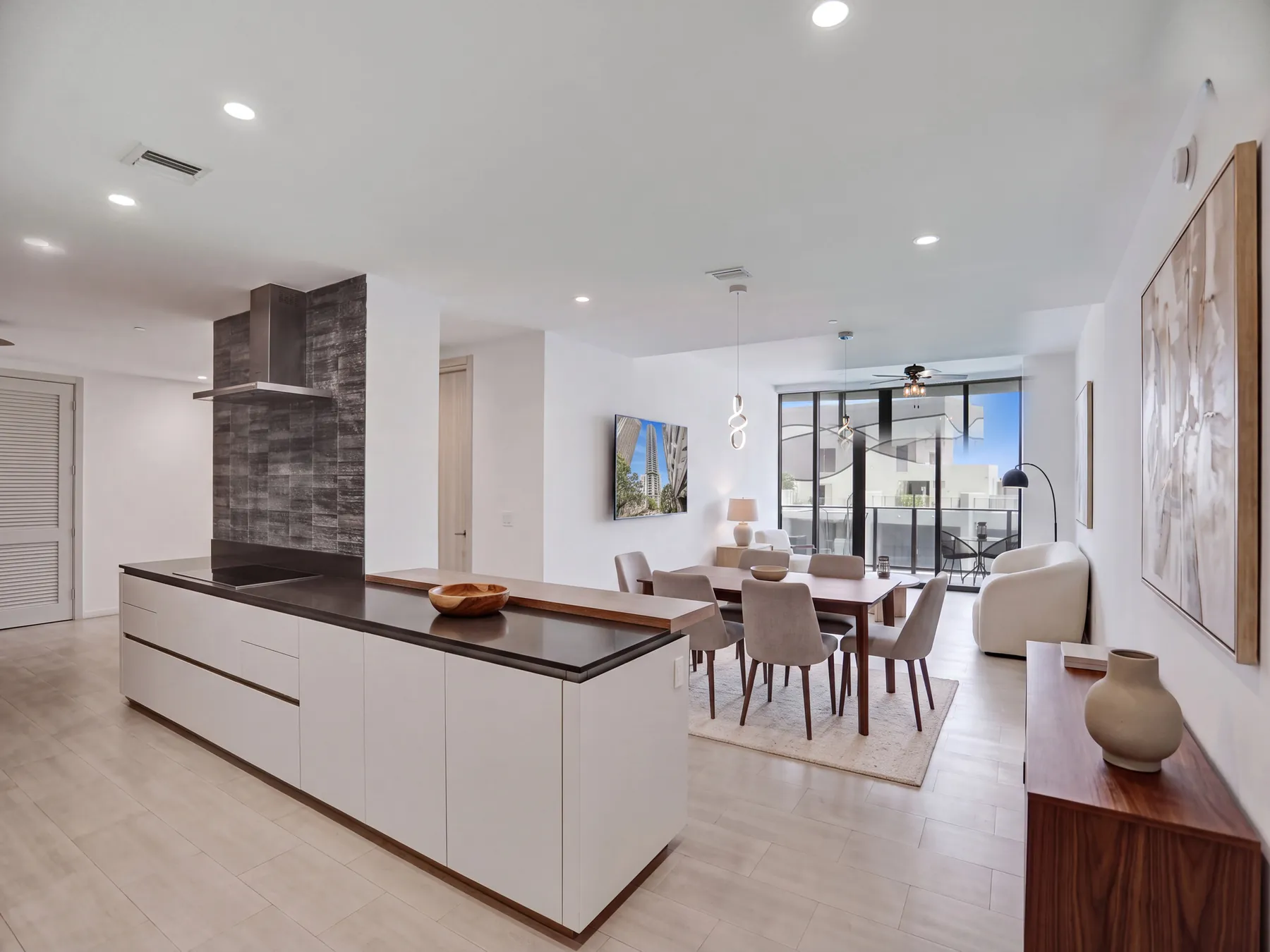 Kitchen and dining