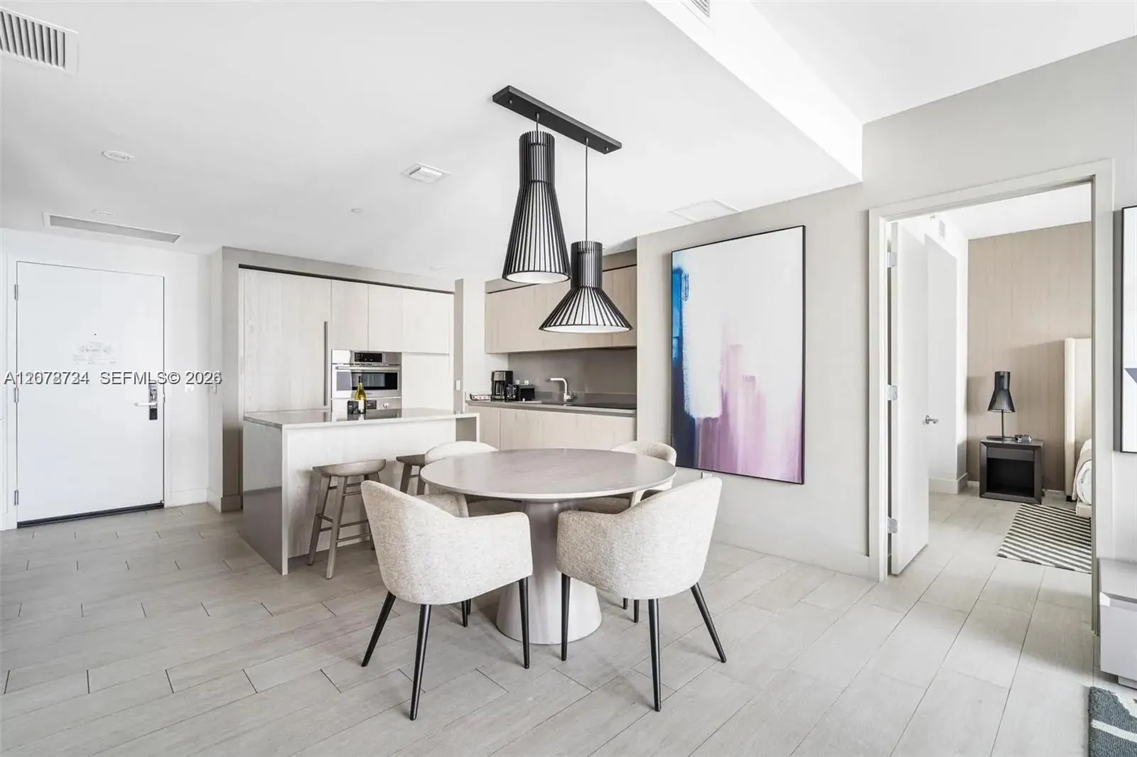 Living and dining