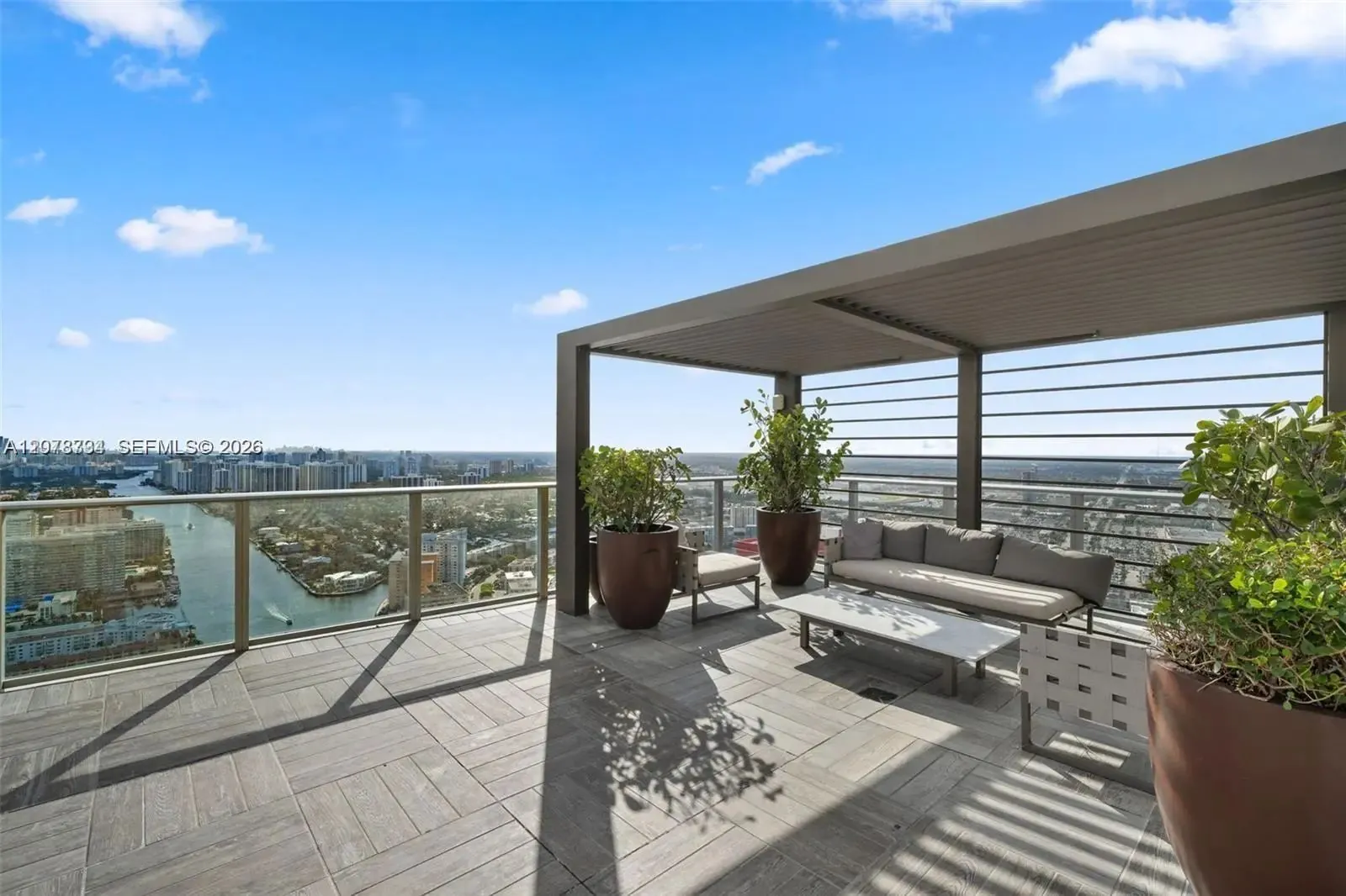 Rooftop terrace