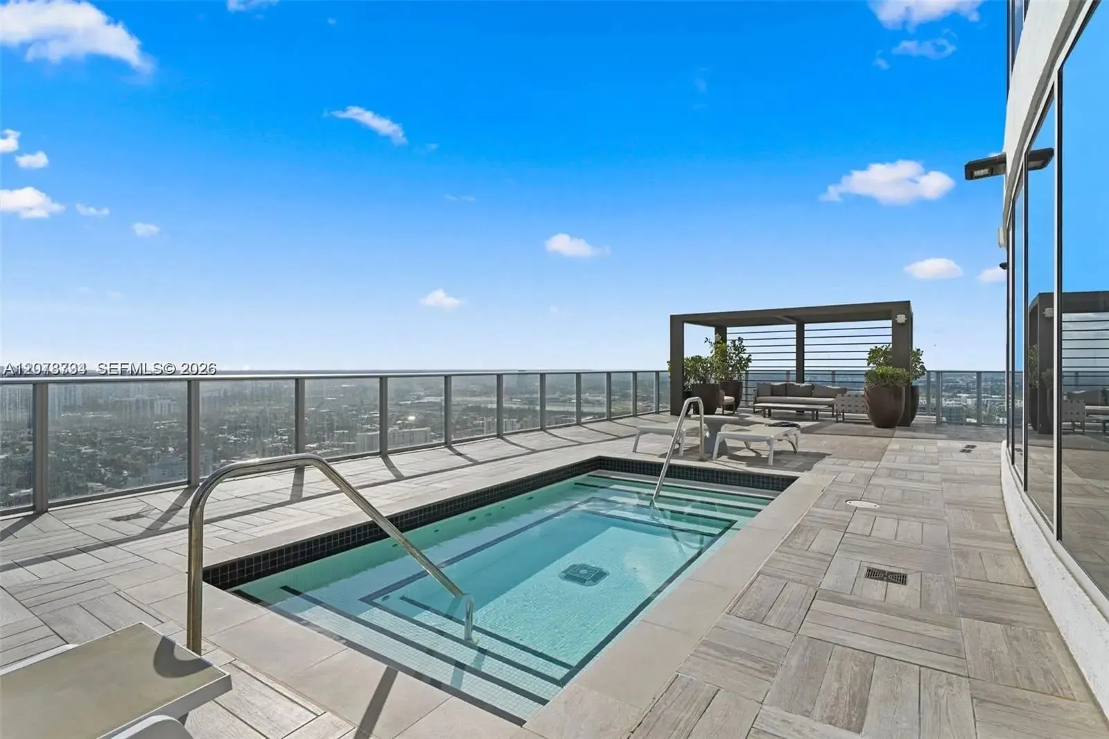 Rooftop spa