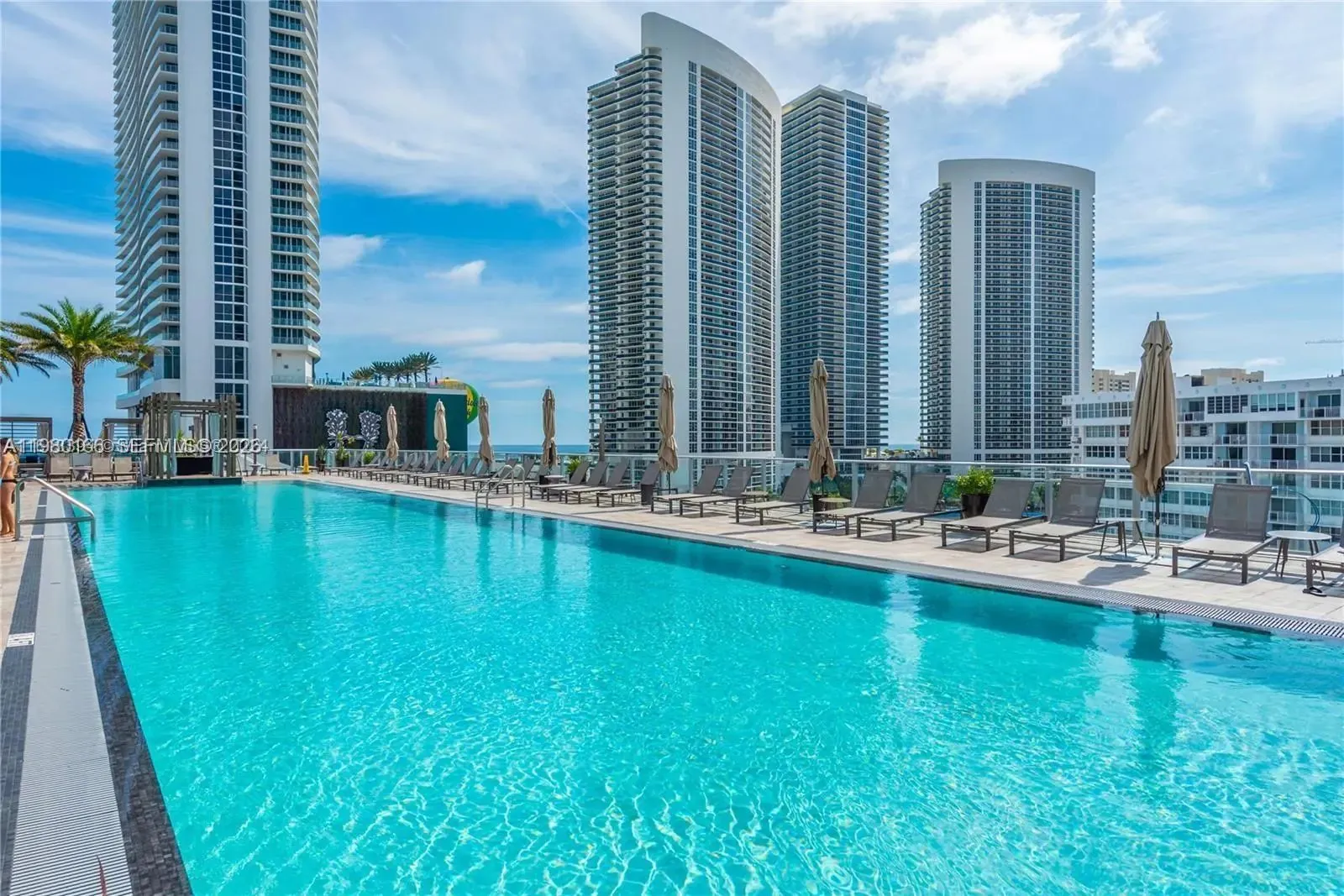 Pool deck
