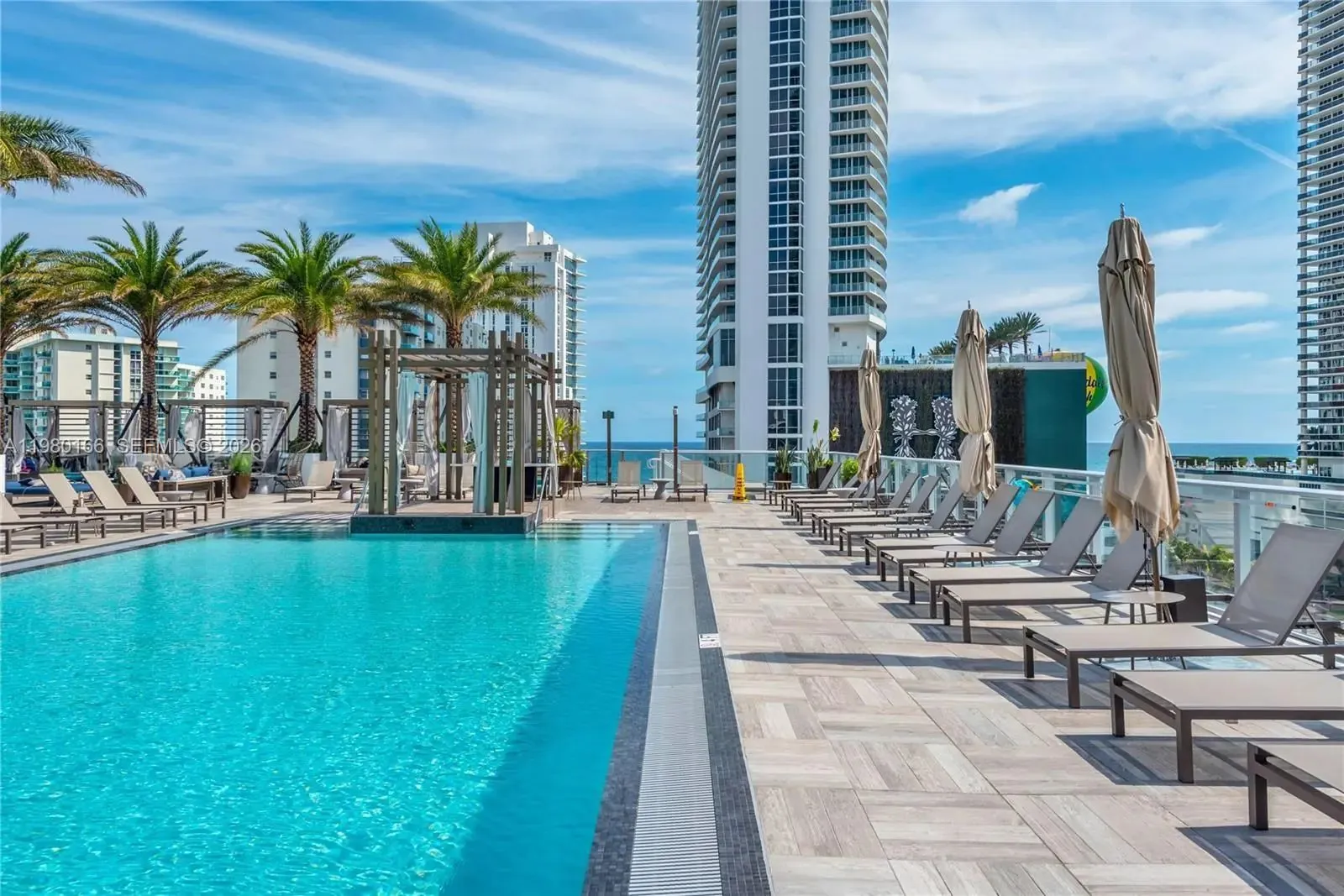 Pool deck