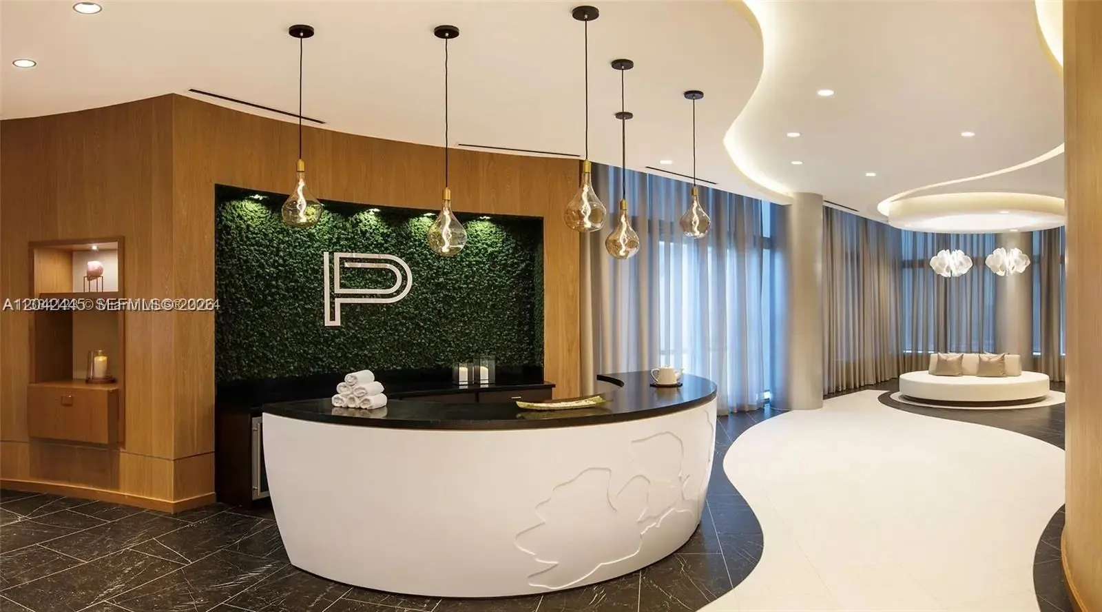 Spa reception