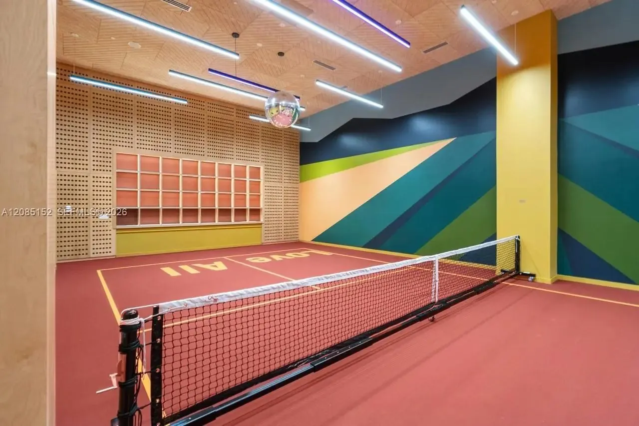 Pickleball court